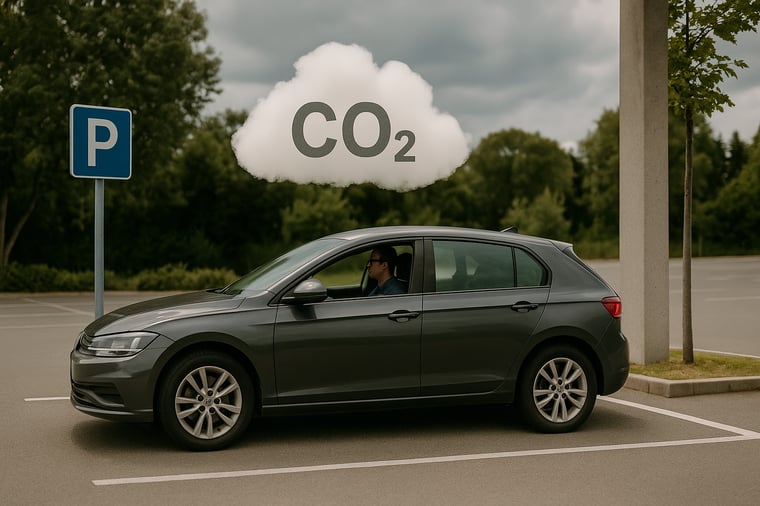 Parkplatz Klimabilanz