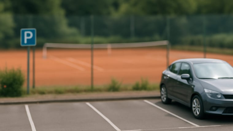 Vereinsparkplätze liegen brach